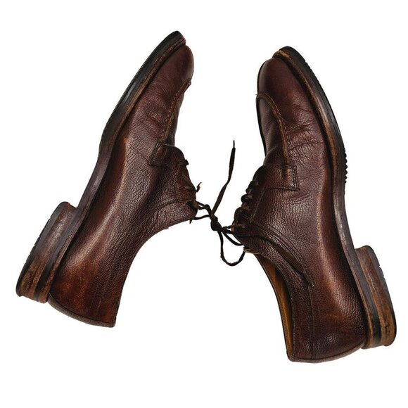 To Boot New York Adam Derrick Men's Brown Leather Lace-Up‎ Dress Shoes Size 10 - Picture 6 of 16